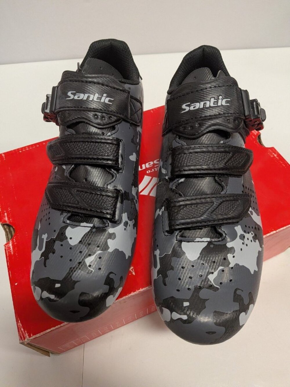 Santic Unisex Cycling Shoes Indoor Road Bike Shoes sz 43 - Picture 2 of 7
